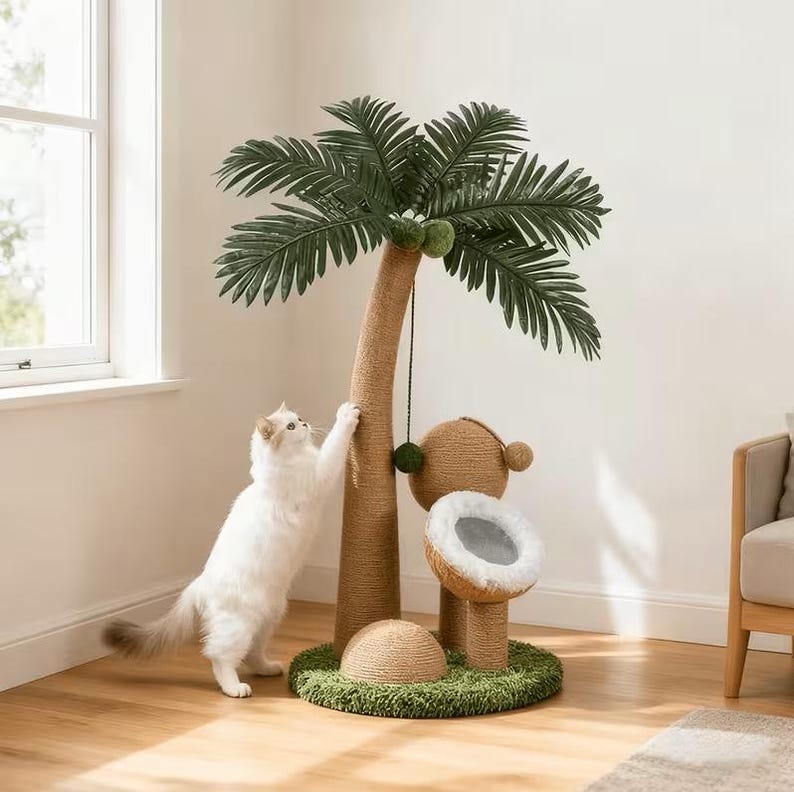 Wie man Katzen zur Nutzung eines Kratzbaums anleitet: Praktische Tipps gegen zerkratzte Möbel