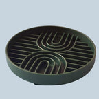 2-in-1 Slow-Feeder Futternapf und Lecksteinmatte aus Silikon für Hunde und Katzen