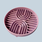 2-in-1 Slow-Feeder Futternapf und Lecksteinmatte aus Silikon für Hunde und Katzen