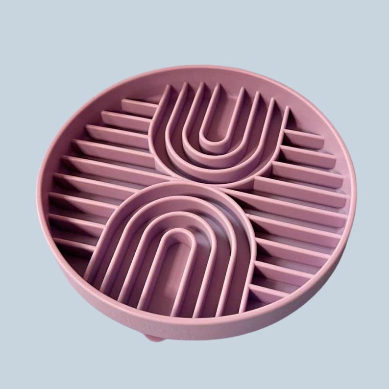 2-in-1 Slow-Feeder Futternapf und Lecksteinmatte aus Silikon für Hunde und Katzen