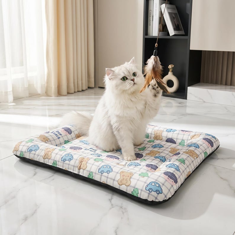 Cooling Pet Mat 45 x 55 cm Washable Dog & Cat Sleeping Cushion