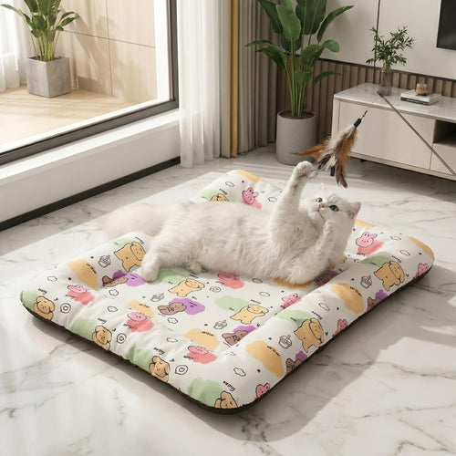 Cooling Pet Mat 45 x 55 cm Washable Dog & Cat Sleeping Cushion